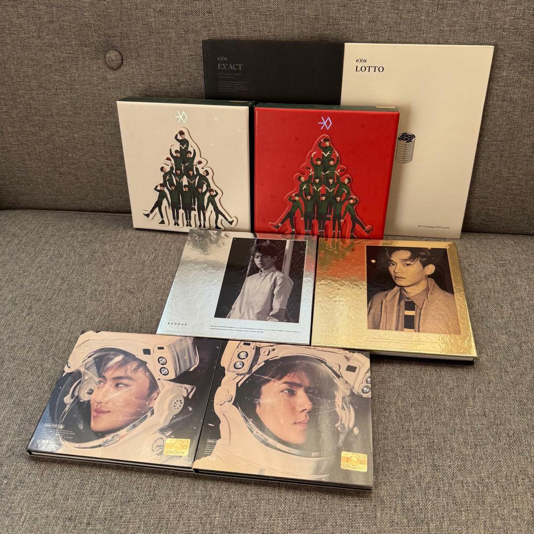 EXO CD.DVD 26点　未開封有