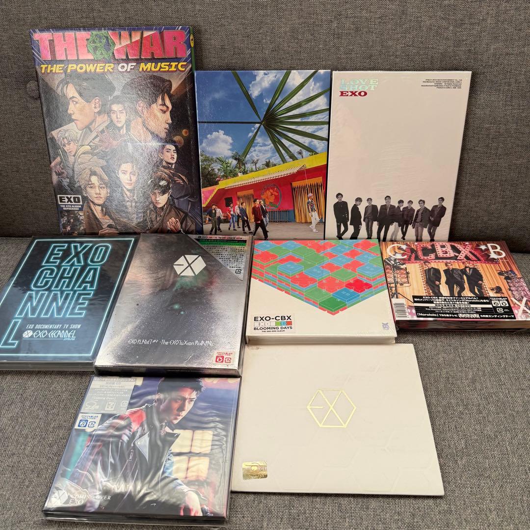 EXO CD.DVD 26点　未開封有
