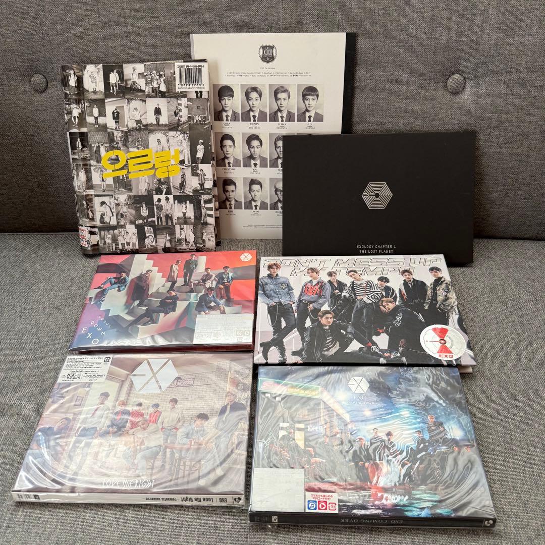 EXO CD.DVD 26点　未開封有