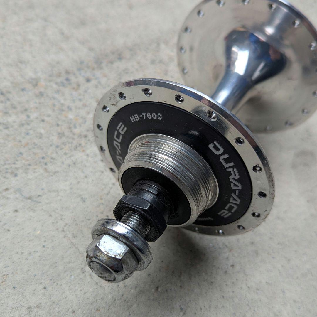 SHIMANO DURA-ACE HB-7600 リアハブ njs 競輪　36H