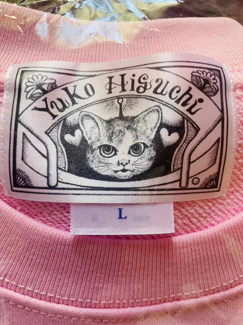 金*猫様 ヒグチユウコ　ボリス雑貨　トレーナー　L こはる