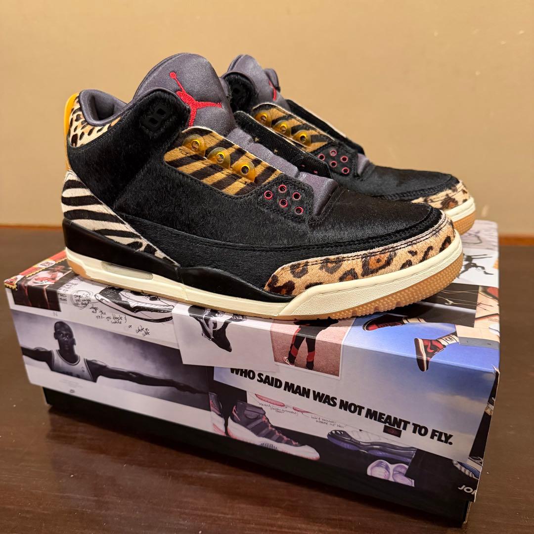 靴 Nike Air Jordan 3 Retro SE Animal