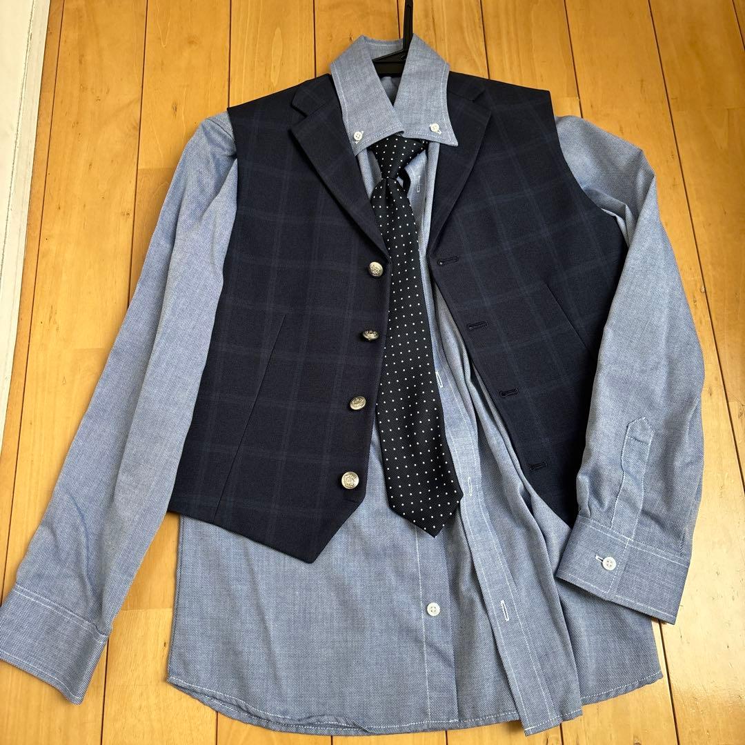 スーツ超美品6点セット⭐︎WANDER FACTORY チェック柄スーツ 150