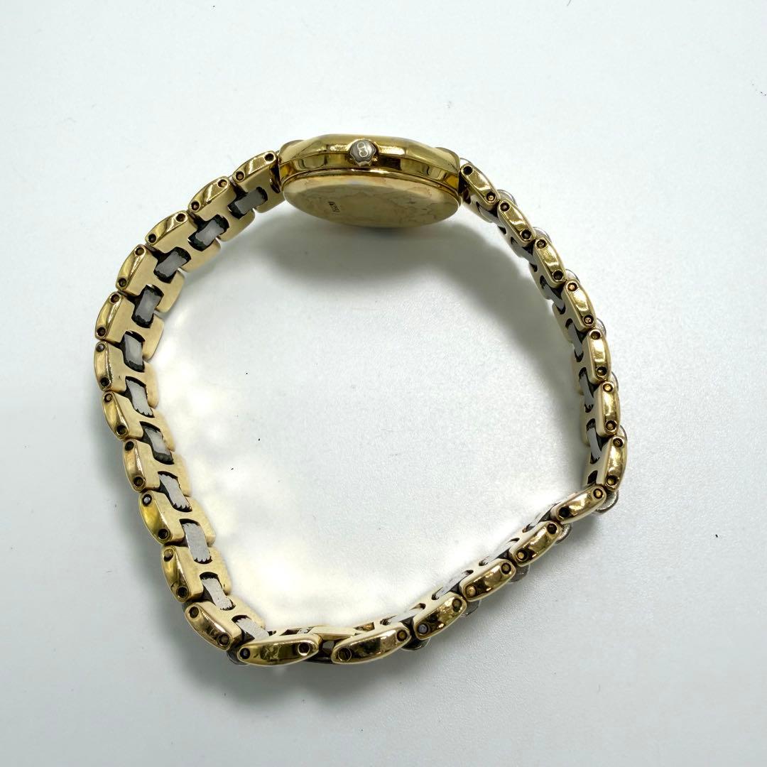 【稼働】 Christian Dior 腕時計 オクタゴン 12Pダイヤ