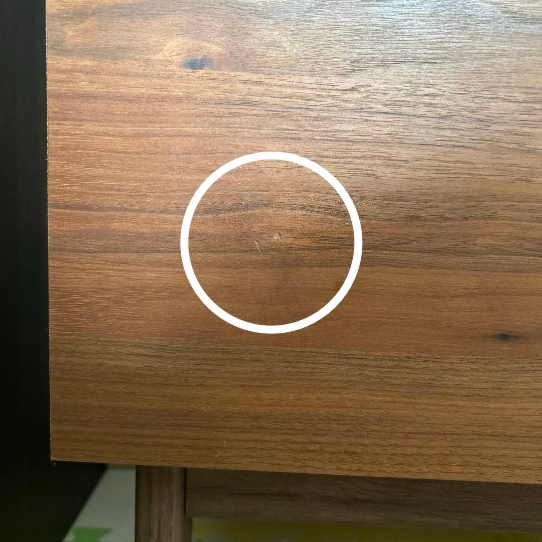 チェスト キャビネット 脚付き リビングボード 幅45 天然木 ②