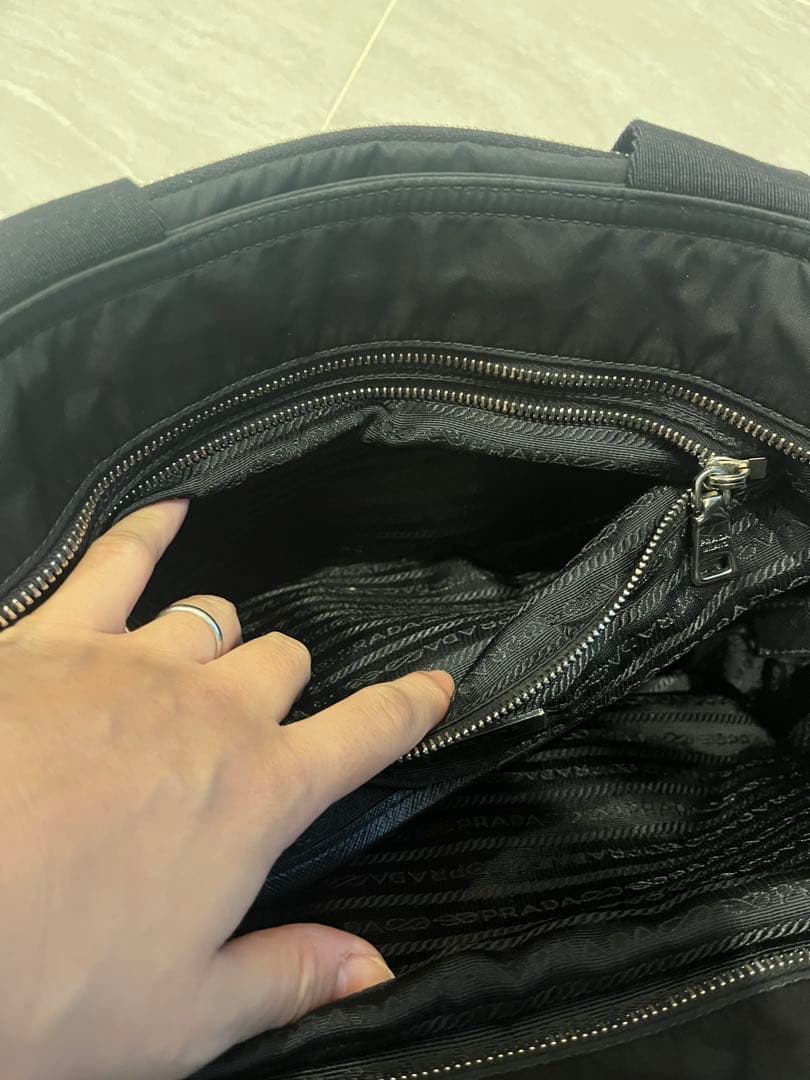 美品　プラダ　バック