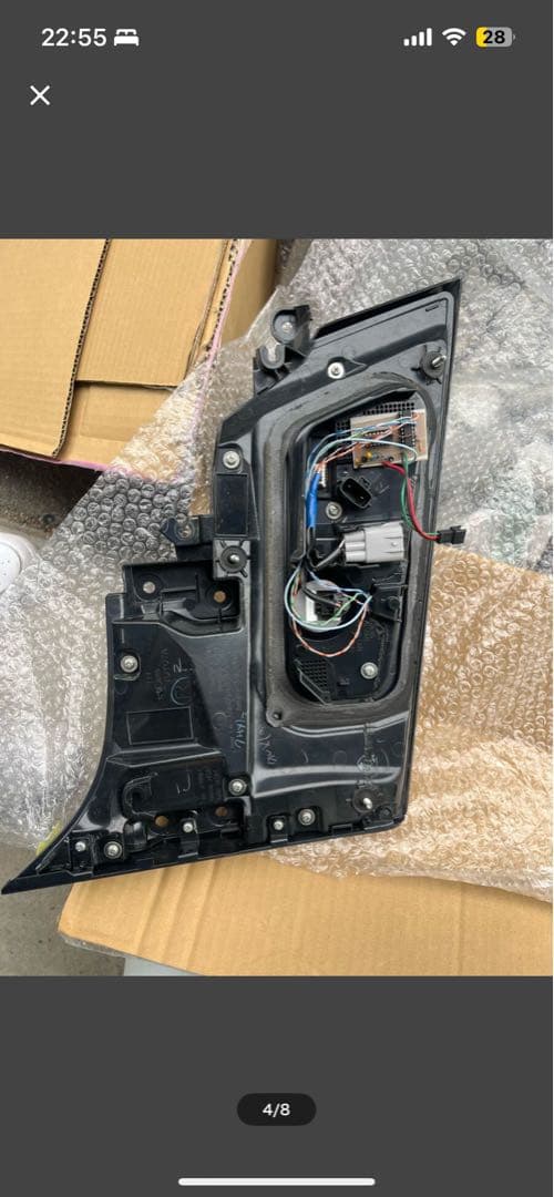 ヴェルファイア30系後期　点滅テールライト一式シーケンシャル加工済み