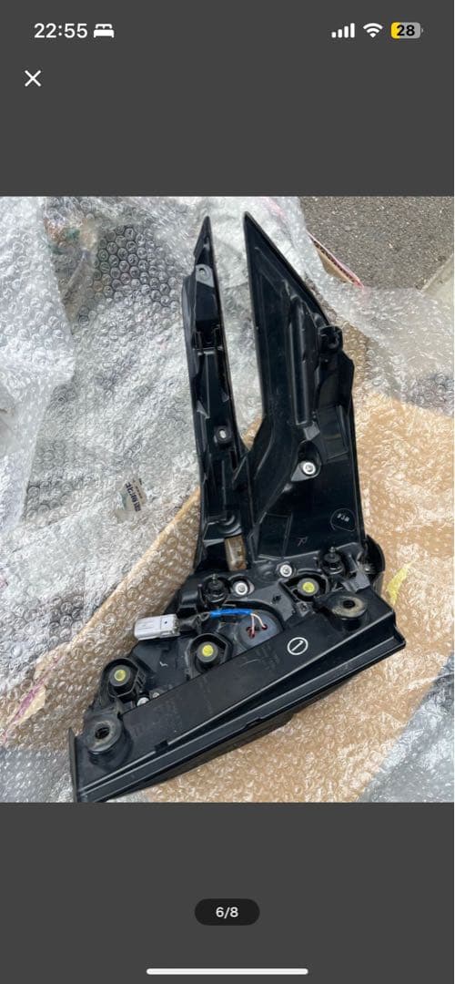 ヴェルファイア30系後期　点滅テールライト一式シーケンシャル加工済み