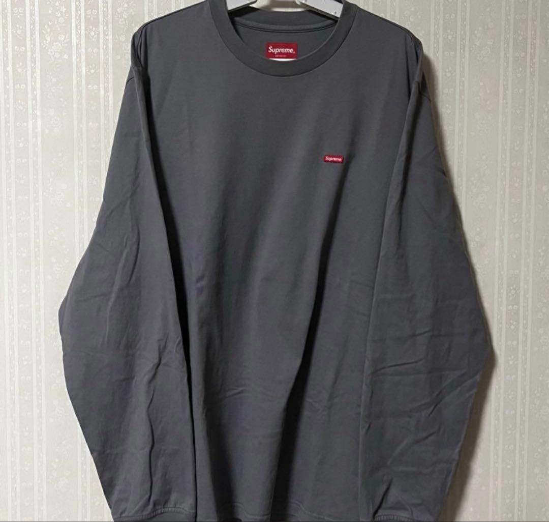 【本日限定】small box logo long sleeve tee