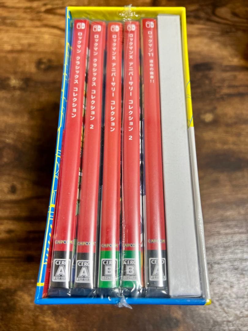 新品未開封 ロックマン＆ロックマンX 5in1 スペシャルBOX Switch版