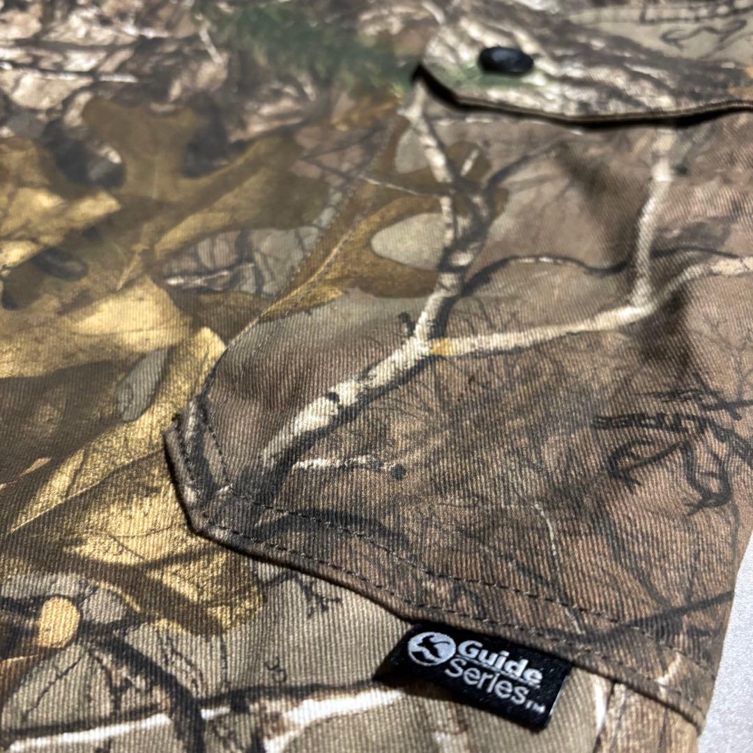 極太 90s - リアルツリーカモパンツ ワイドパンツ　迷彩　y2k ワイド