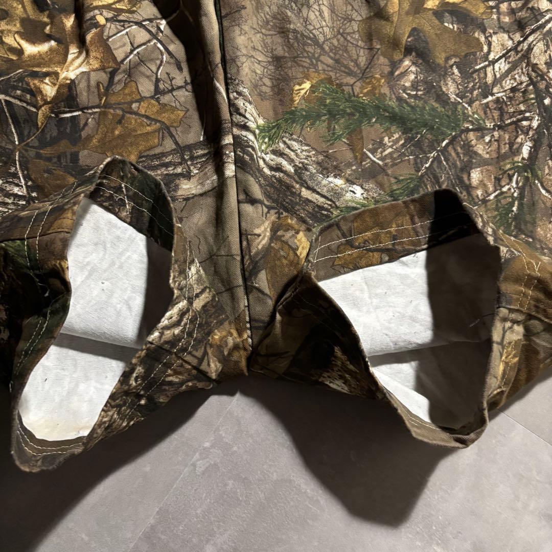 極太 90s - リアルツリーカモパンツ ワイドパンツ　迷彩　y2k ワイド