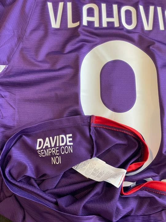 ヴラホヴィッチ 実使用ユニフォーム(vsカリアリ)