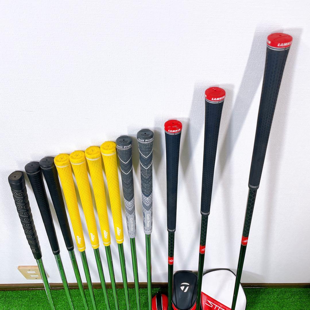 バック無し　テーラーメイド ステルス2 RSi1 12本　メンズ　ゴルフセット