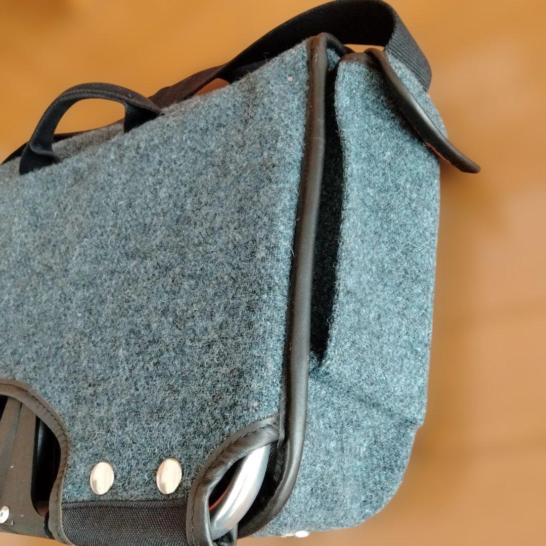 BROMPTON JOHN CHAPMAN ツイード フロントバッグ