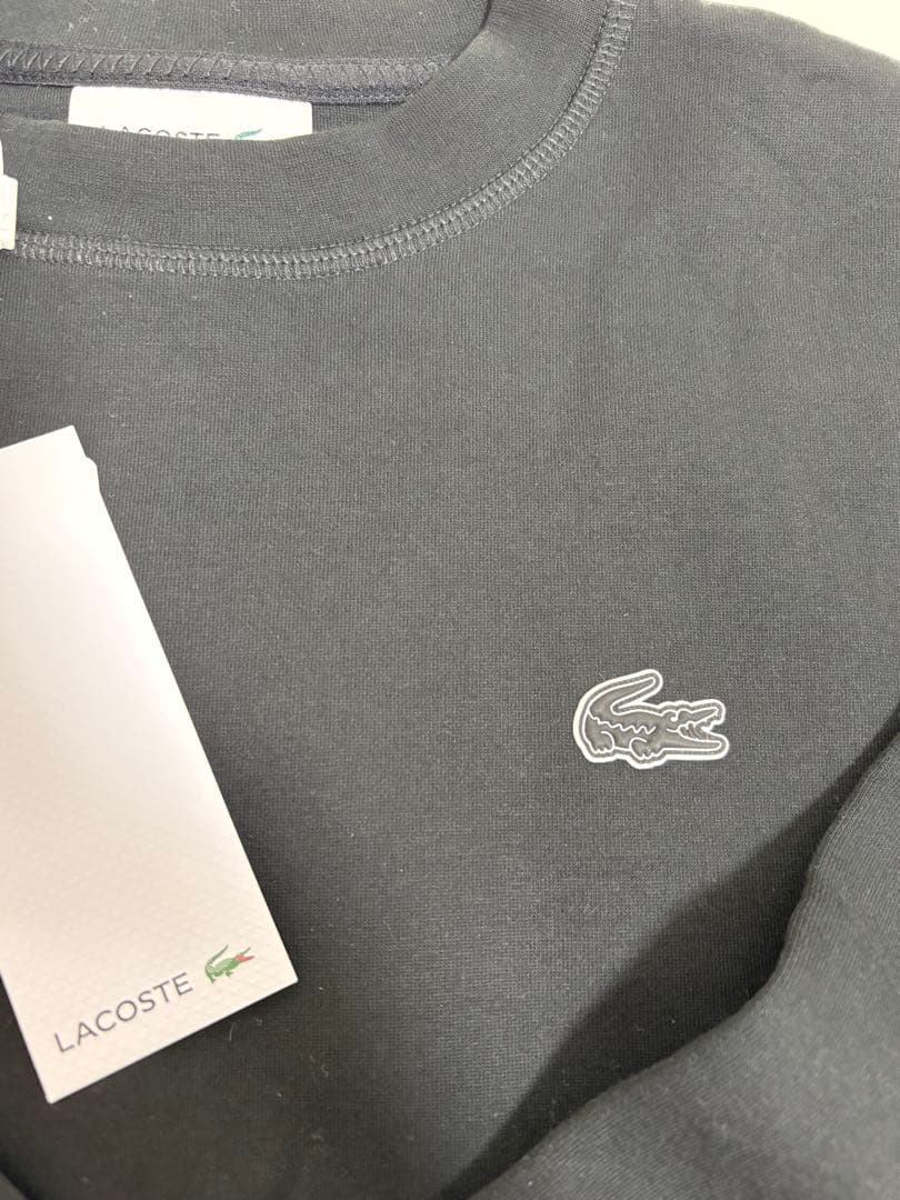 LACOSTE/ラコステ/スエット・トレーナー/黒/新品未使用