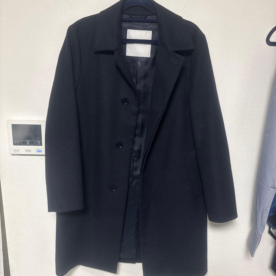 MACKINTOSH ネイビー チェスターコート