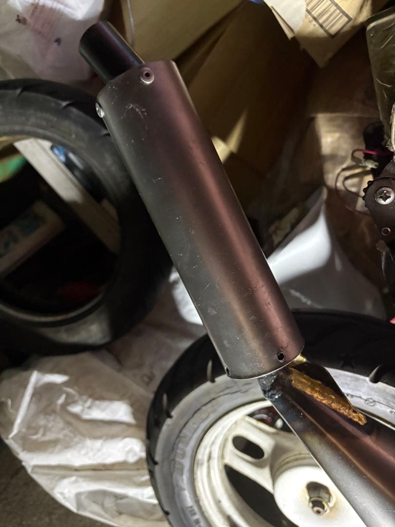 激レア af18 チャンバー af27 28 dioスーパーディオ マフラー