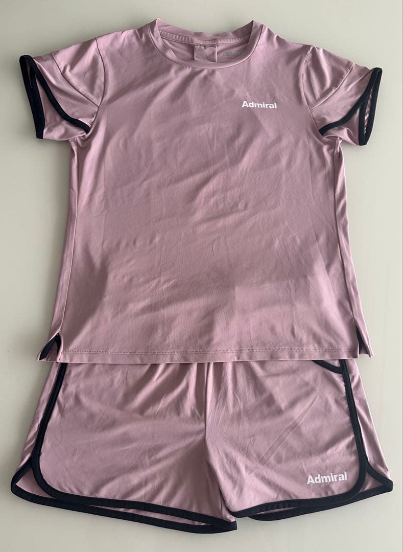 Admiral ピンク Tシャツ ショートパンツ セット