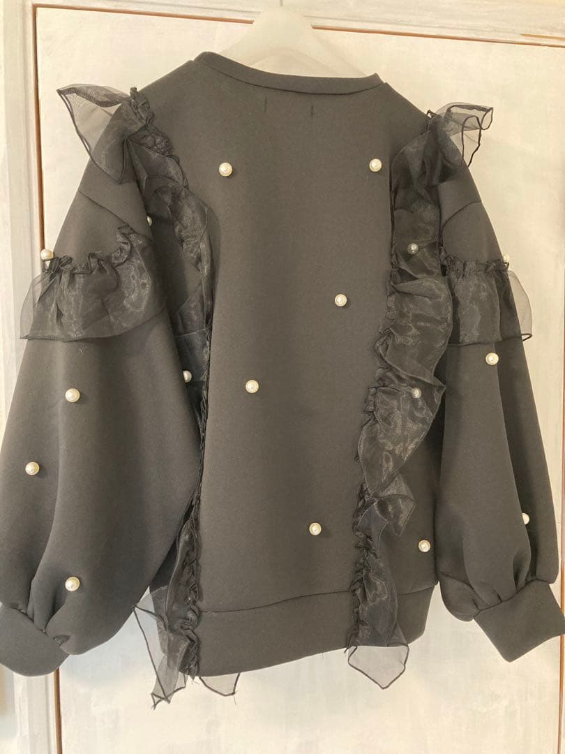 マリーミー marryme BABY PERL TULLE TOPS黒