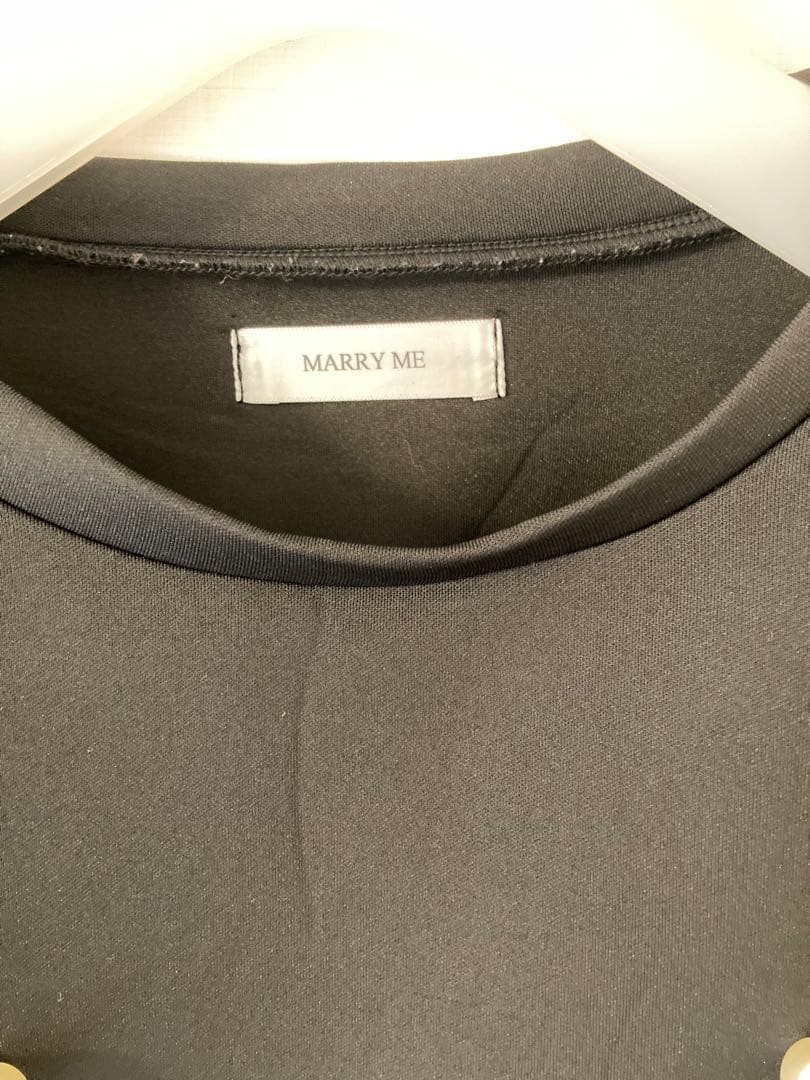 マリーミー marryme BABY PERL TULLE TOPS黒