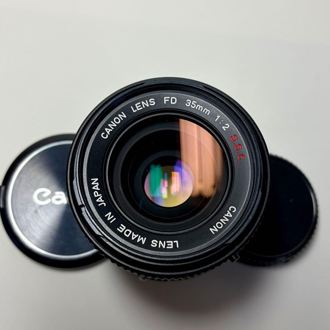 Canon FD 35mm f/2 SSC レンズ