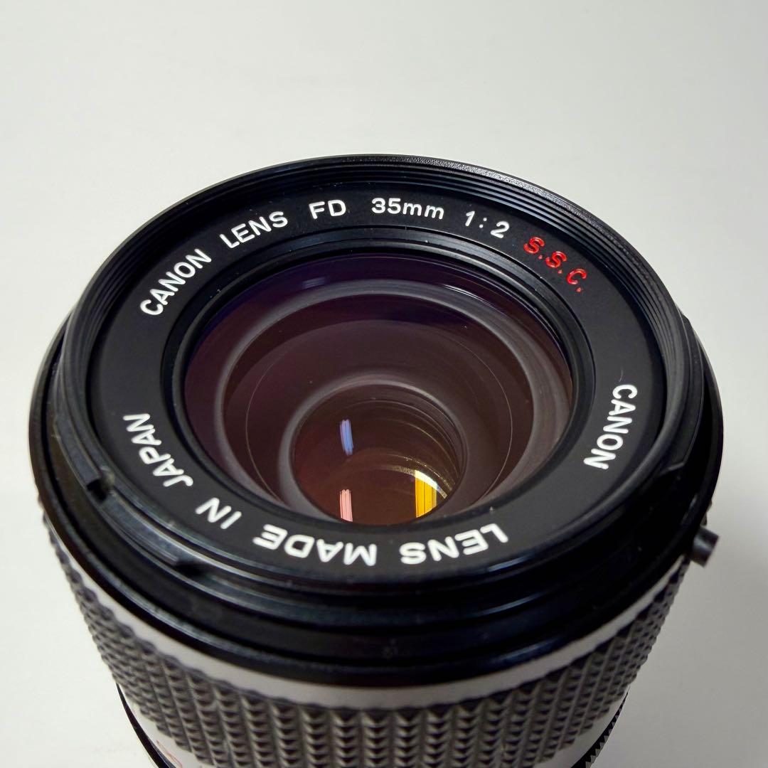 Canon FD 35mm f/2 SSC レンズ