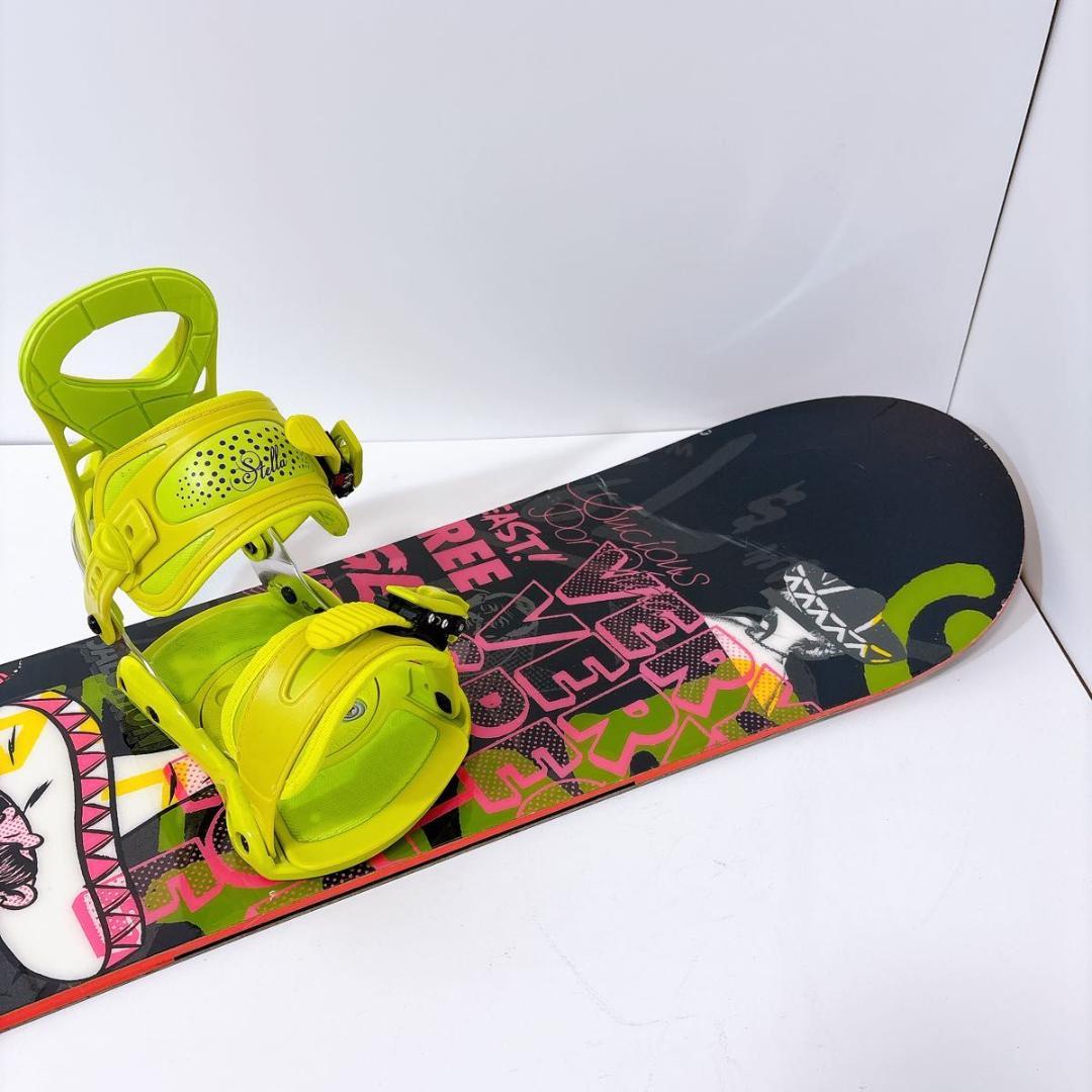 【初心者おすすめ 】 SALOMON サロモン　スノーボード セット 154cm