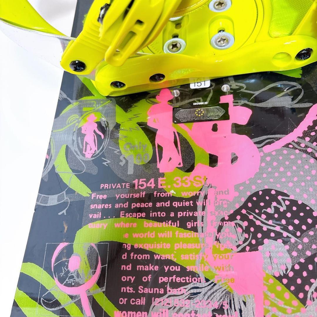 【初心者おすすめ 】 SALOMON サロモン　スノーボード セット 154cm