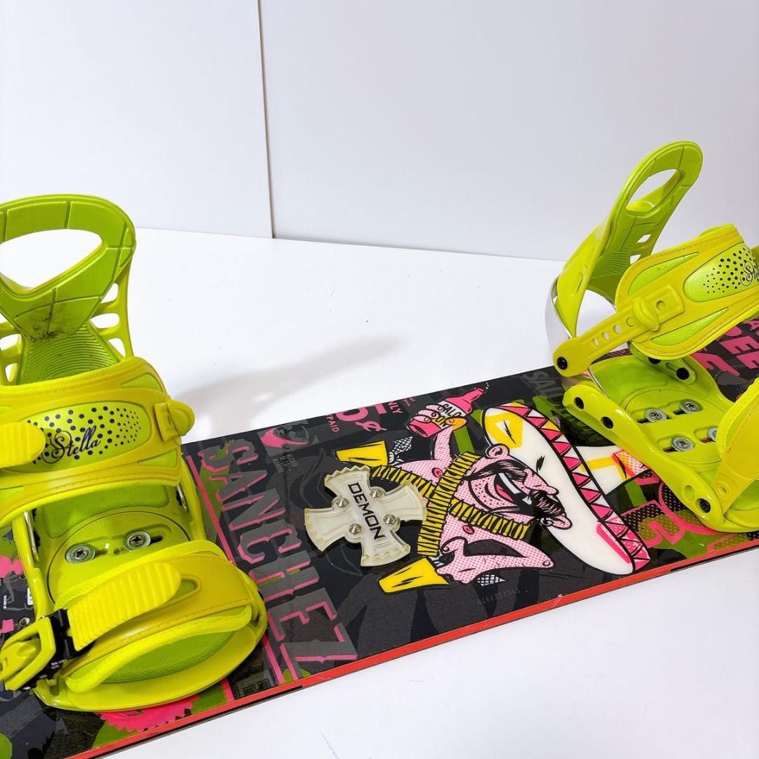 【初心者おすすめ 】 SALOMON サロモン　スノーボード セット 154cm