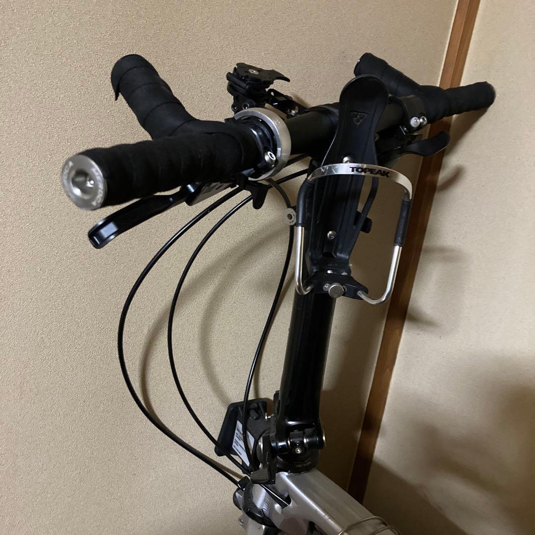 birdy バーディー P9 折り畳み自転車 シルバー Bianchi R&M社