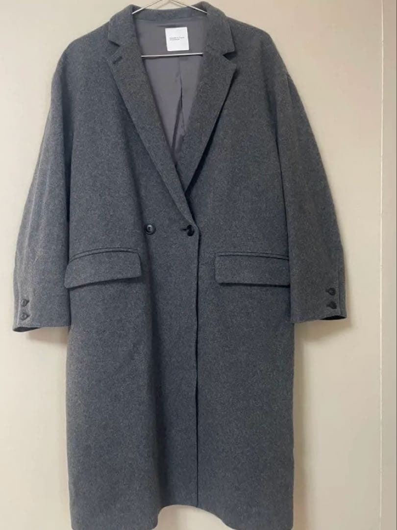 【特別価格】北欧暮らしの道具店　3WAYアレンジ襟のかろやかチェスターコート