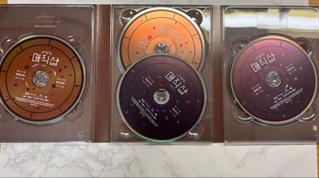 【BTS Blu-ray】MAGIC SHOP＆LOVEYOURSELF