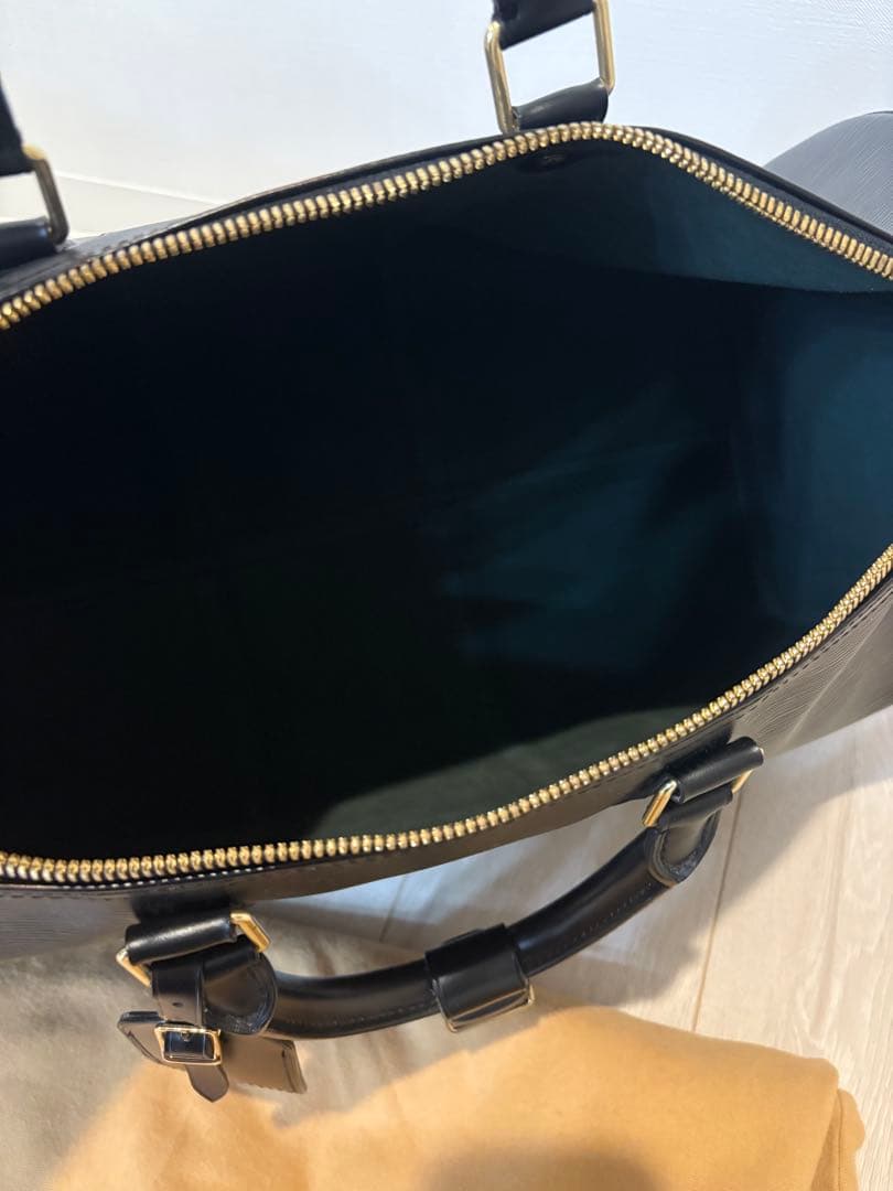 Louis Vuitton エピレザー ボストンバッグ ブラック