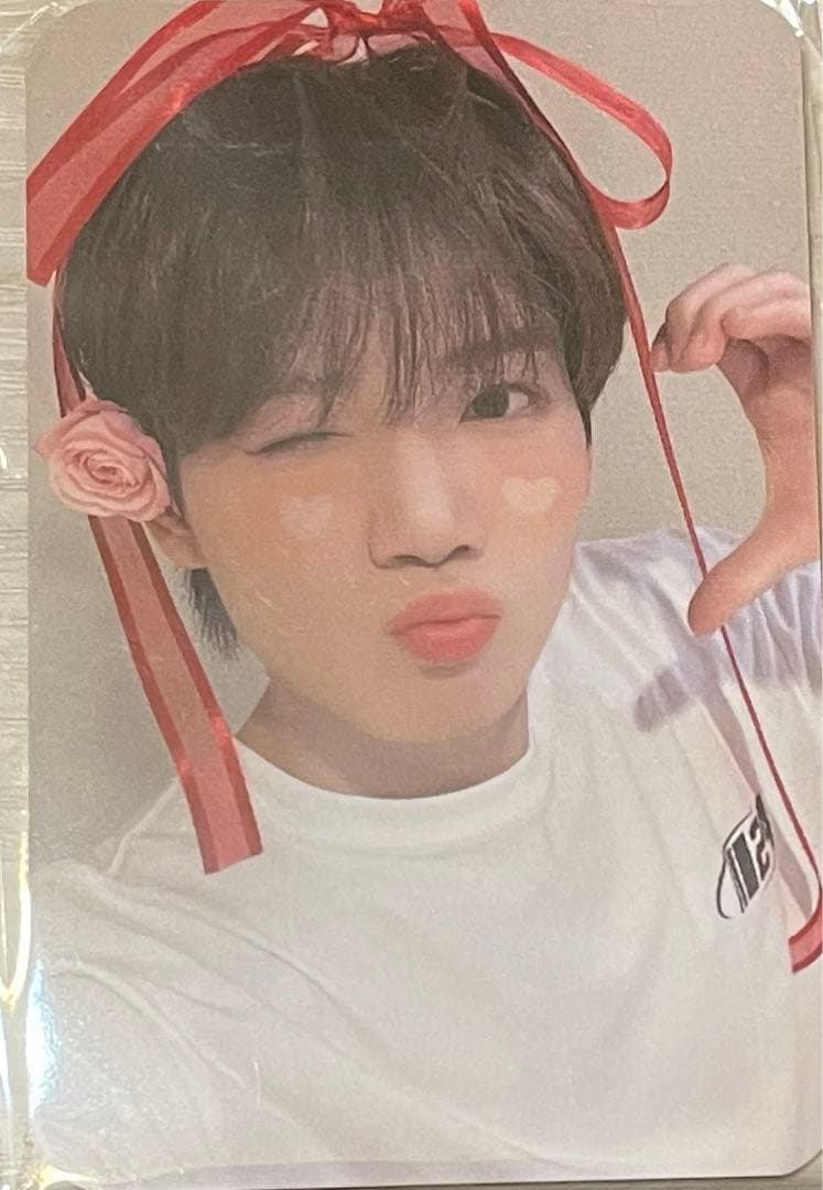 treasure ジュンギュ リボン トレカ funny treasure