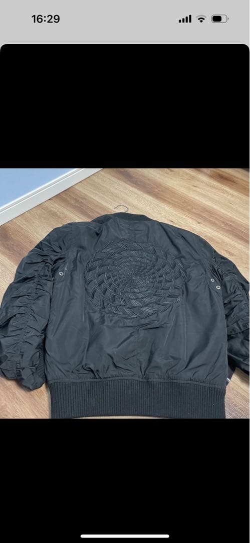 MA-1 ブルゾン　diesel 黒　Sサイズ