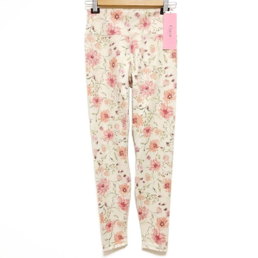 L Chacott 未使用 フラワー レギンス ＊ヨガウェア ダンス ヨガパンツ