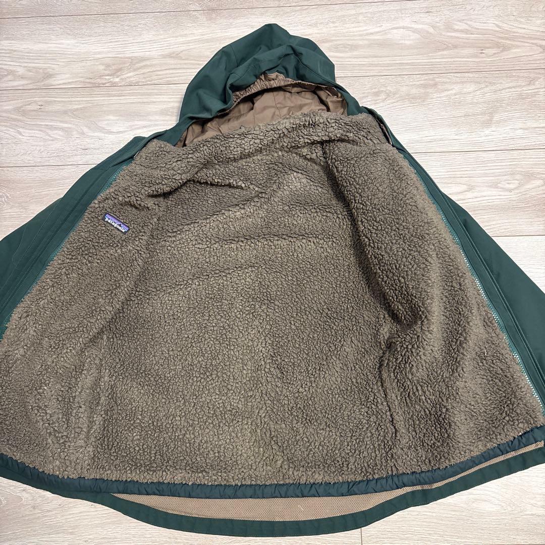 patagonia フード付きジャケット L 12 ダークグリーン