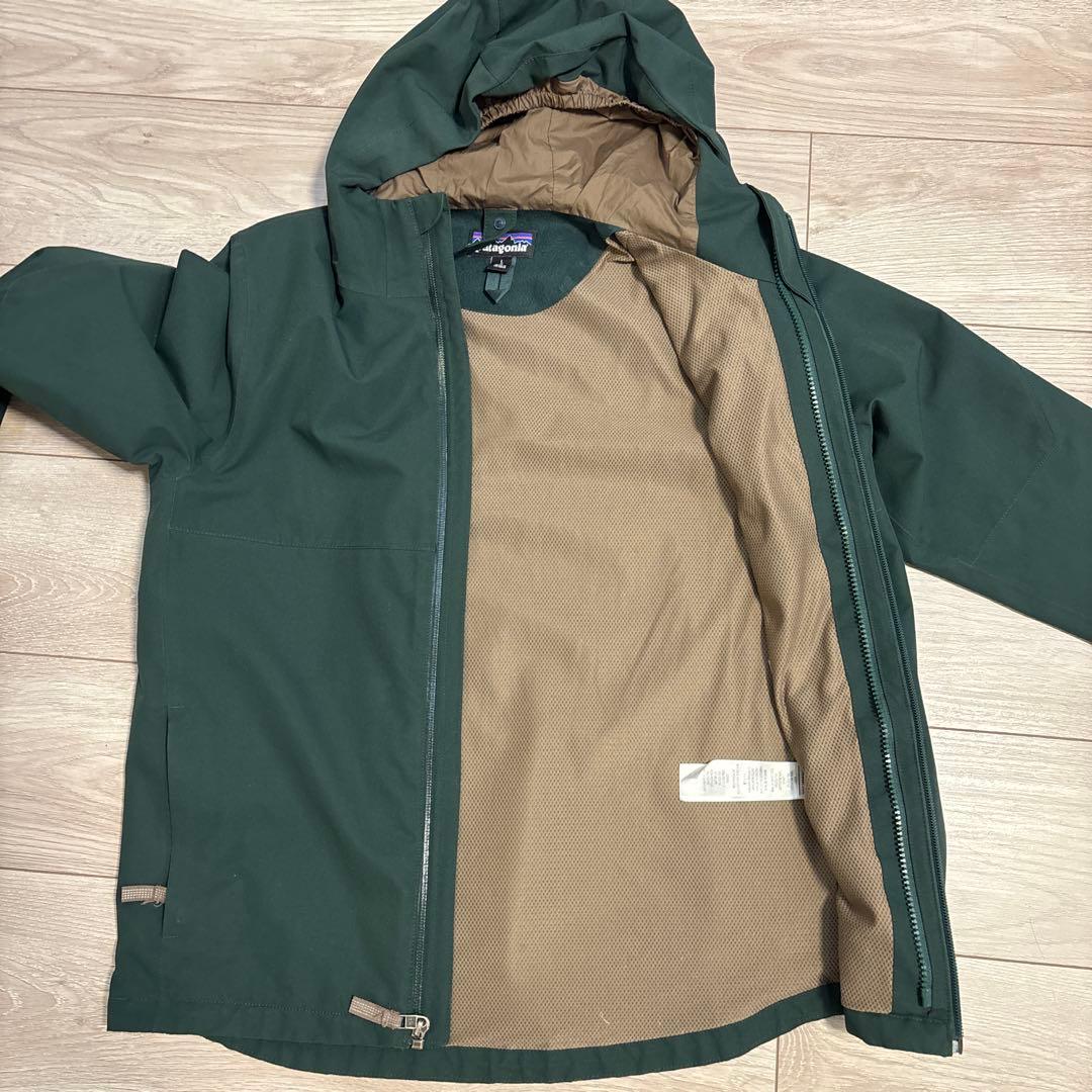 patagonia フード付きジャケット L 12 ダークグリーン