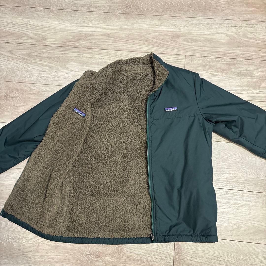 patagonia フード付きジャケット L 12 ダークグリーン