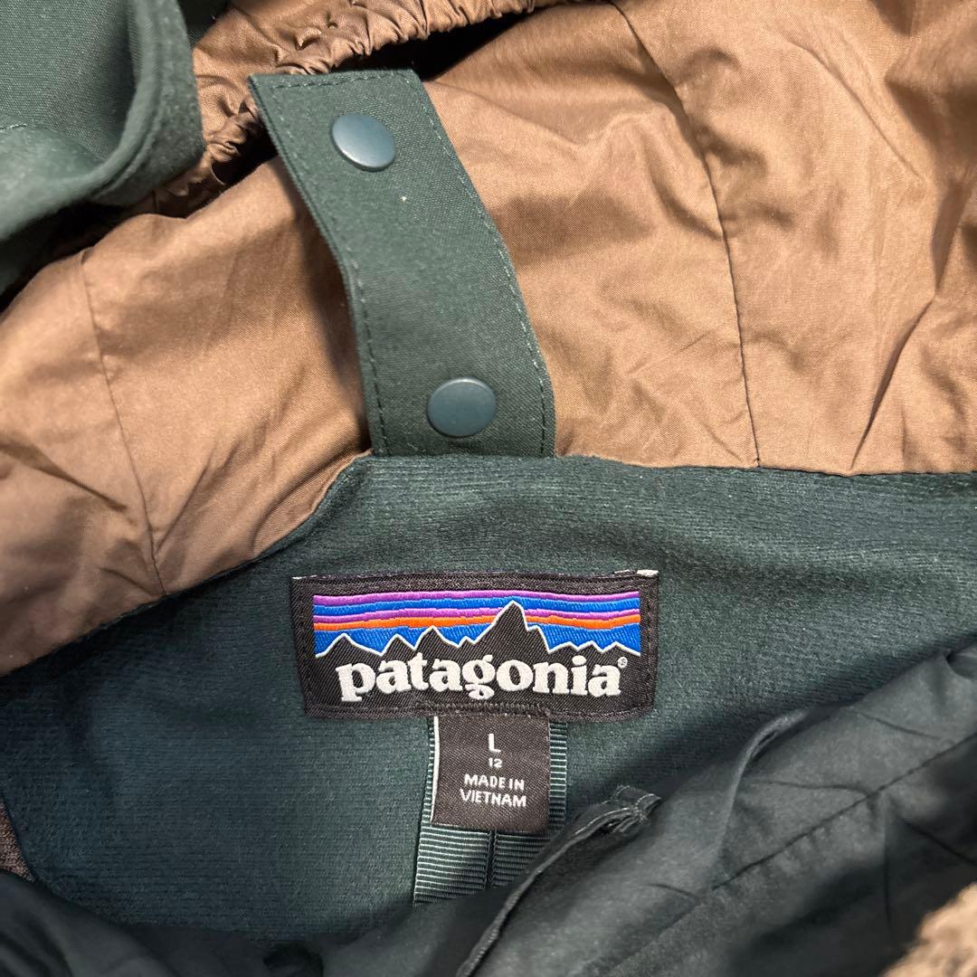 patagonia フード付きジャケット L 12 ダークグリーン