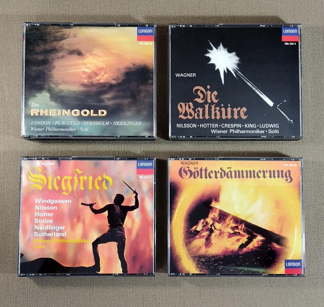 希少　ワーグナー　ニーベルングの指環　全曲ＣＤ　ショルティ指揮　ウィーン・フィル
