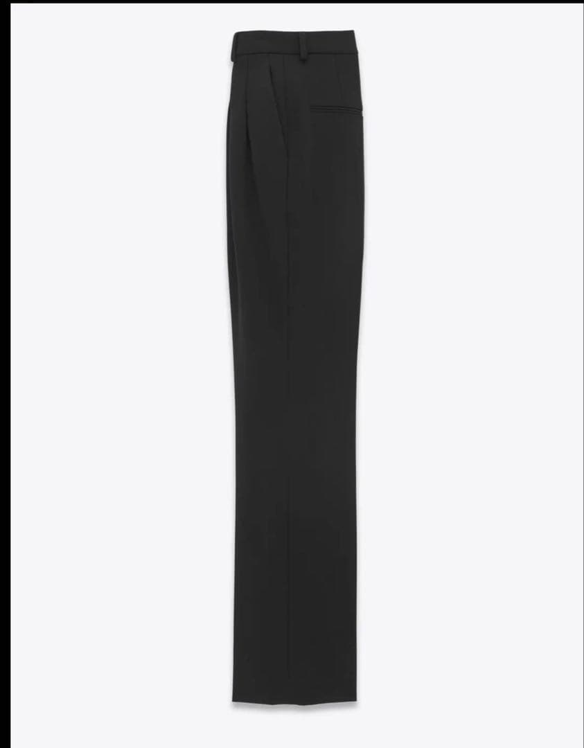 Saint Laurent ハイウエストテーラードパンツ