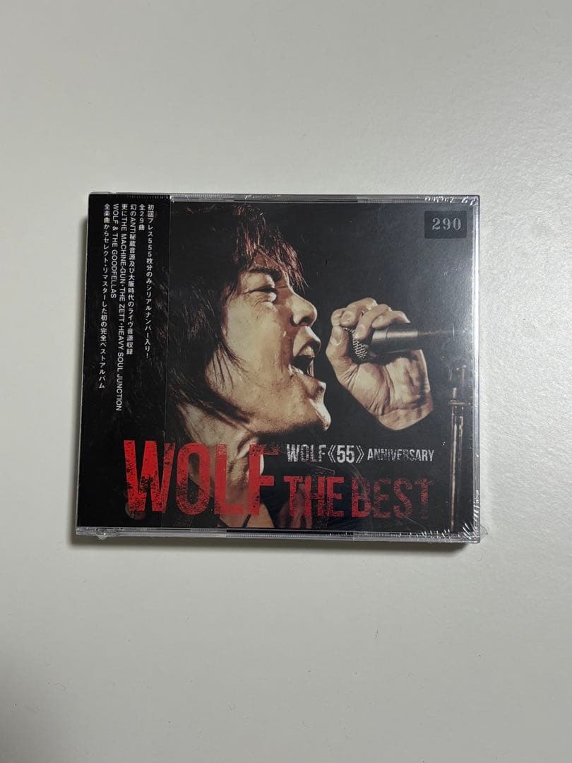 WOLF THE BEST 2CD+DVD 新品未開封 ZETT PUNK