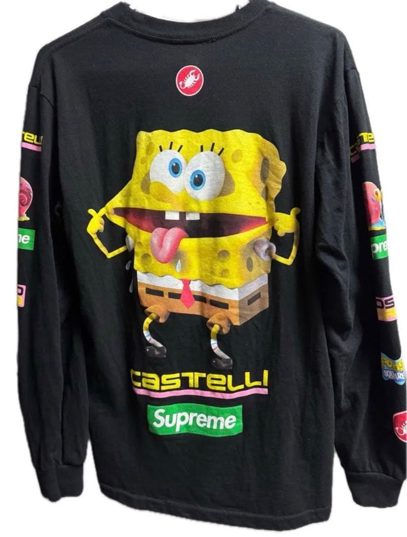 Sponge Bob Castelli Cycling L/S Tee Sサイズ