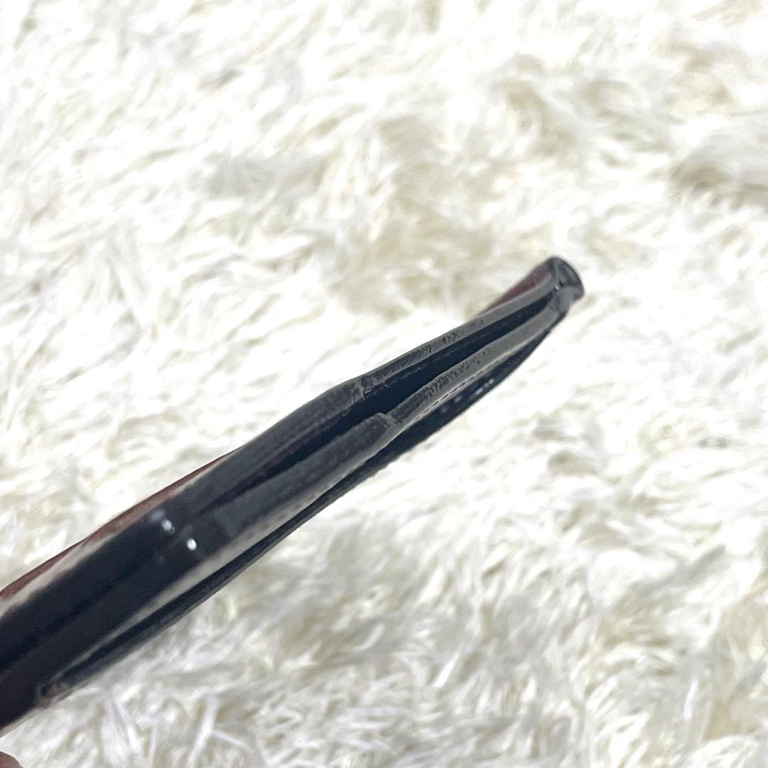 COCOMEISTER マネークリップ　ボルドー　ミッドナイト　レザー