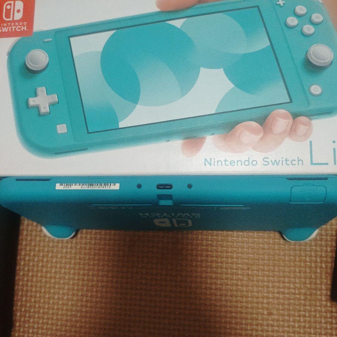 くろ　Nintendo Switch Lite ターコイズ 本体　超美品