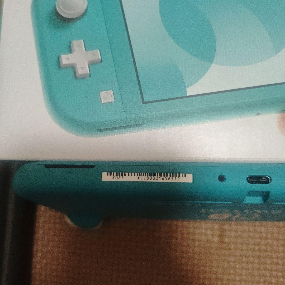 くろ　Nintendo Switch Lite ターコイズ 本体　超美品