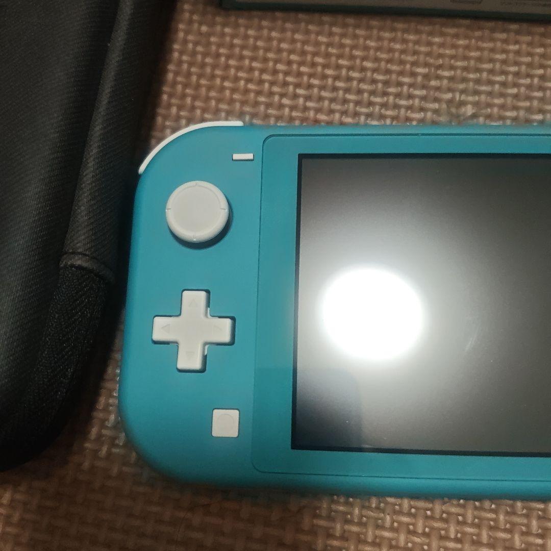 くろ　Nintendo Switch Lite ターコイズ 本体　超美品