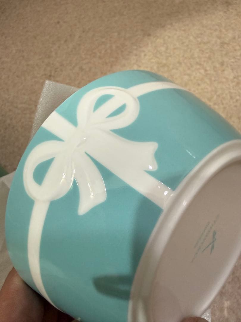 新品　ティファニー ブルーリボン ボウル 2個セット